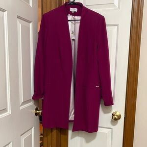 Calvin Klein Women's Fuchsia Blazer